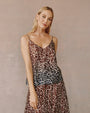 Bella DahlV Neck Cami - Ombre Leopard PrintTops