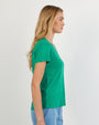 Bella DahlV Neck Tee - Aqua GreenTops