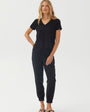Bella DahlV Neck Tee - BlackTops