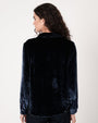 Bella DahlVelvet Long Sleeve Clean Shirt - Night SkyTops