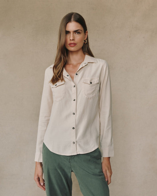 Bella Dahl Western Shirt - Moon Stone