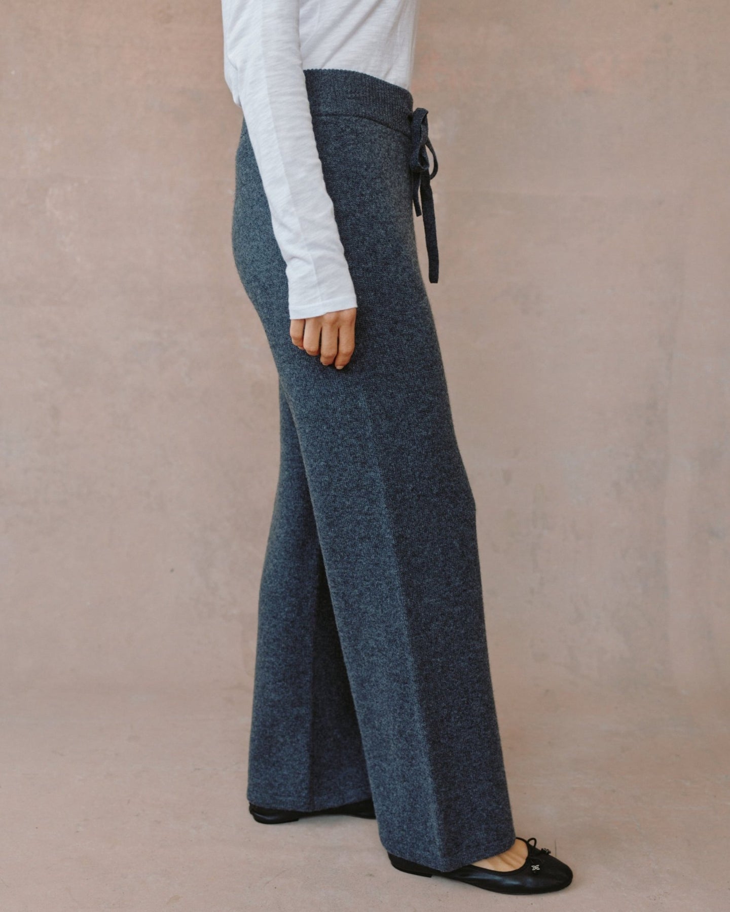 Bella DahlWide Leg Sweatpant - CharcoalPants
