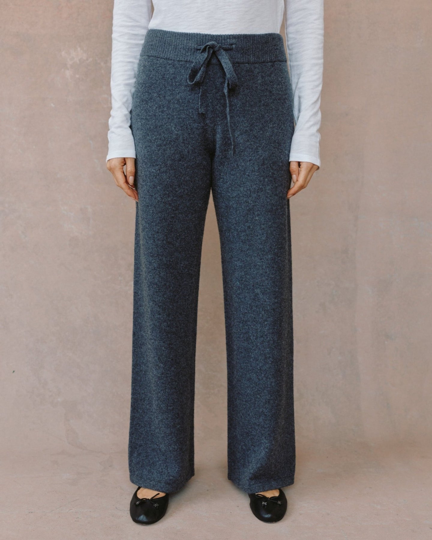 Bella DahlWide Leg Sweatpant - CharcoalPants