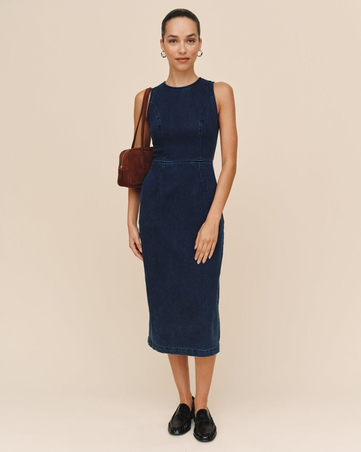 Bella DahlZip Back Maxi Dress - Midnight Artic WashDresses