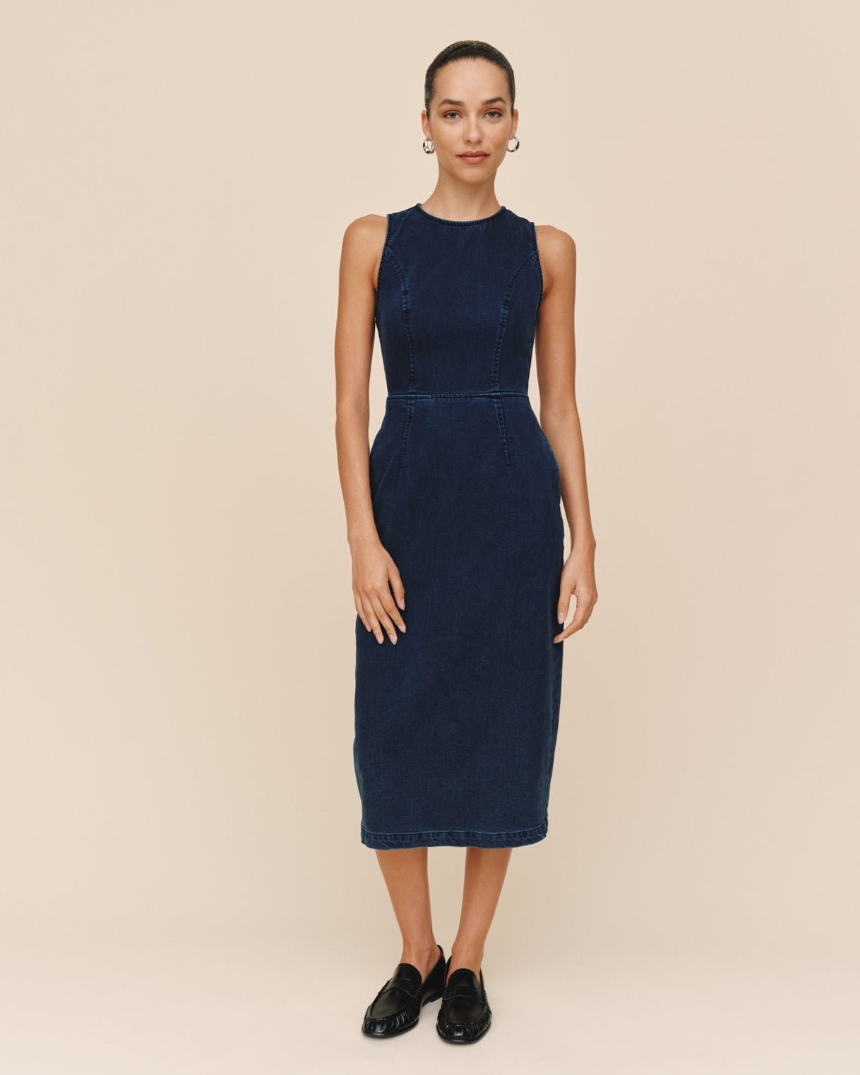 Bella DahlZip Back Maxi Dress - Midnight Artic WashDresses