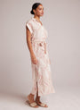 Bella DahlCap Sleeve Midi Shirt Dress - Fresco Floral PrintDresses