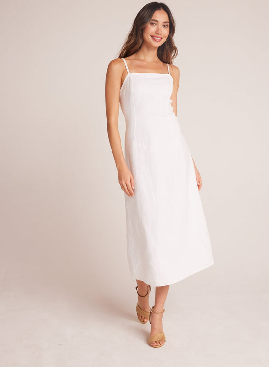 Bella DahlFitted Cami Midi Dress - WhiteDresses
