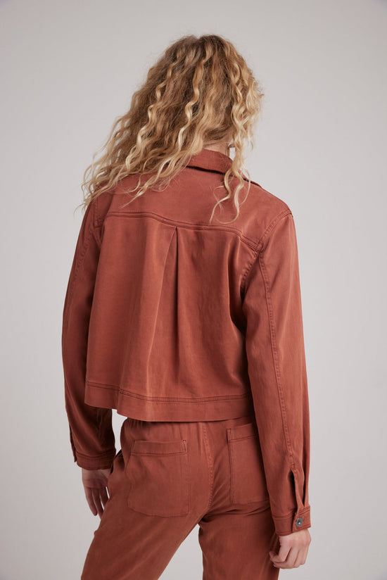 Bella DahlFlap Pocket Utility Jacket - Autumn AmberSweaters & Jackets