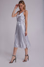 Bella DahlLiquid Metal Cami Dress - Silver ShimmerDresses