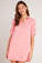 Bella DahlLong Sleeve A-Line Shirt Dress - Blossom PinkDresses