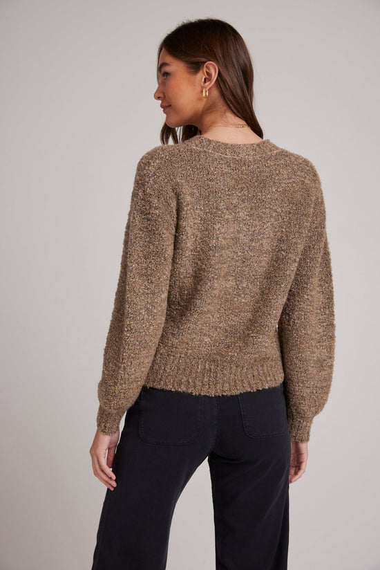 Bella DahlLong Sleeve Crew Sweater - Rustic OakSweaters & Jackets