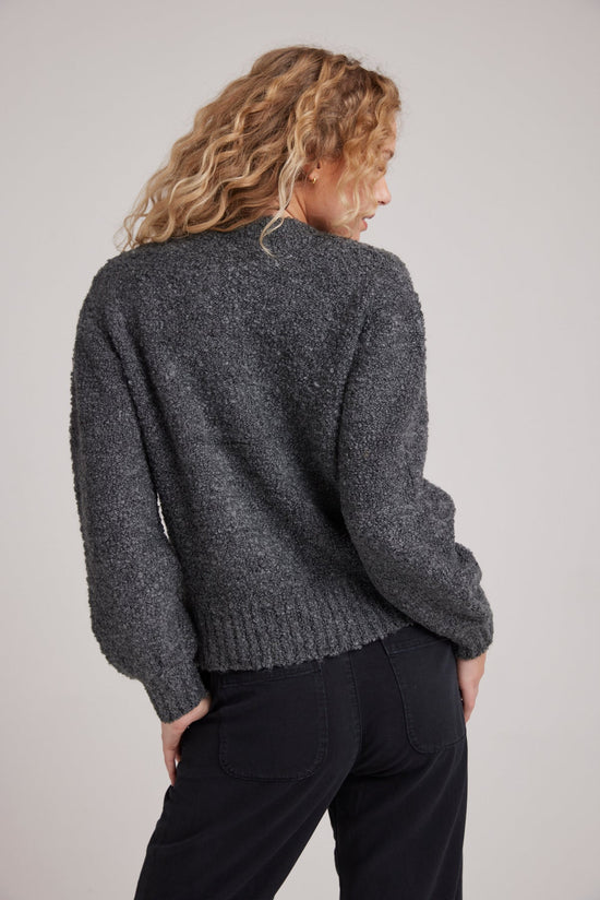 Bella DahlLong Sleeve Crew Sweater - Shadow GreySweaters & Jackets