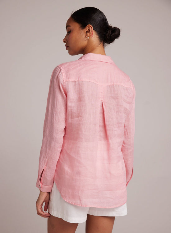 Bella DahlPocket Button Down - Blossom Pinkproduct