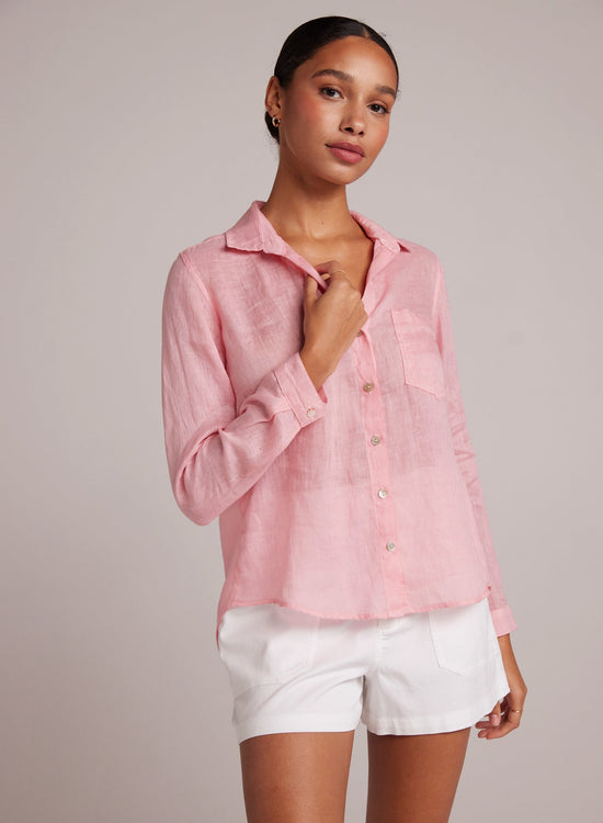Bella DahlPocket Button Down - Blossom Pinkproduct
