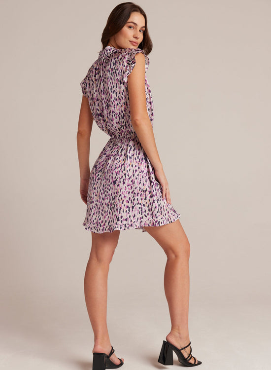 Bella DahlRuffle Sleeve Mini Dress - Confetti PrintDresses