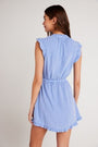 Bella DahlRuffle Sleeve Mini Dress - Peri BlueDresses