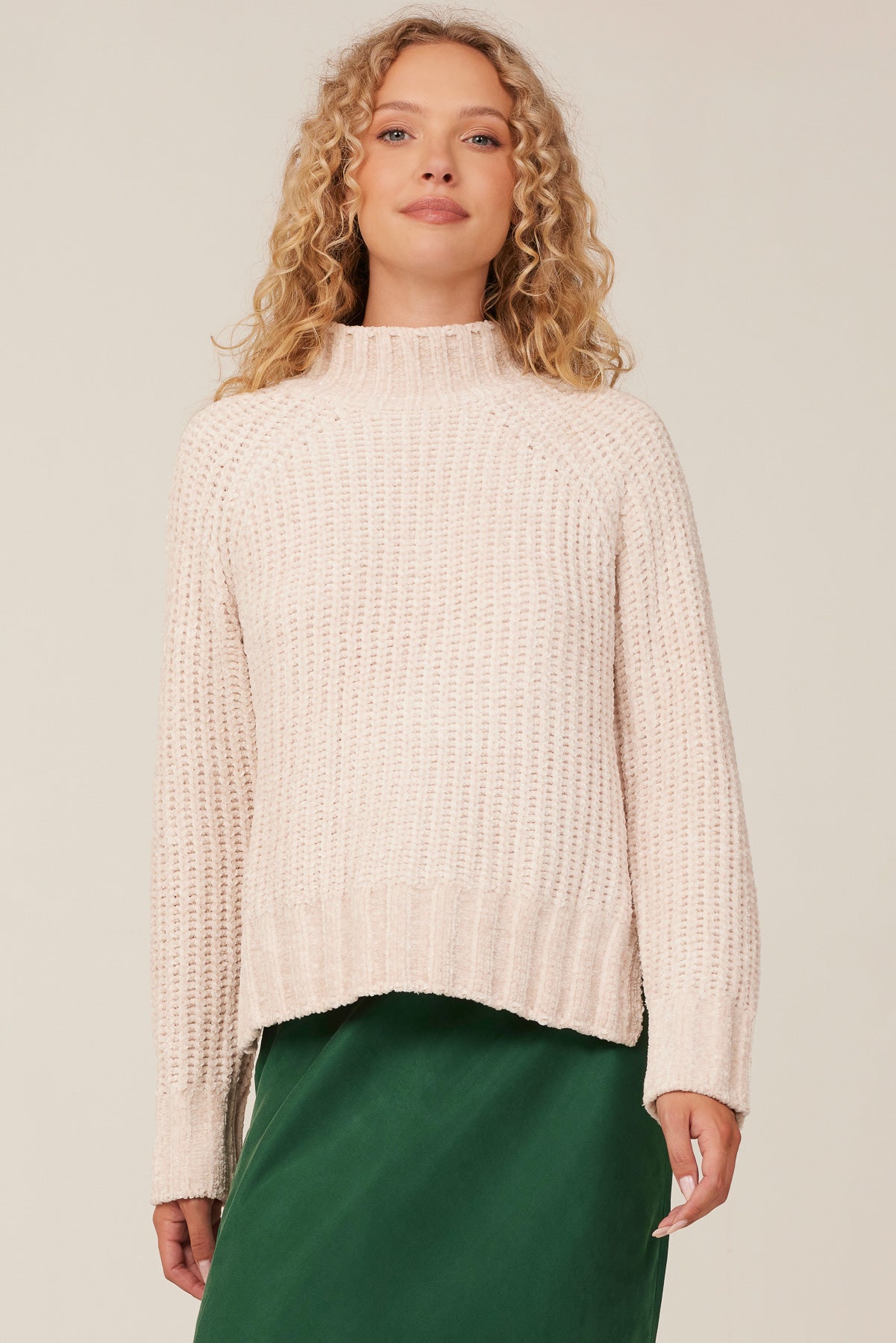 Opal Sweater Top, Natural